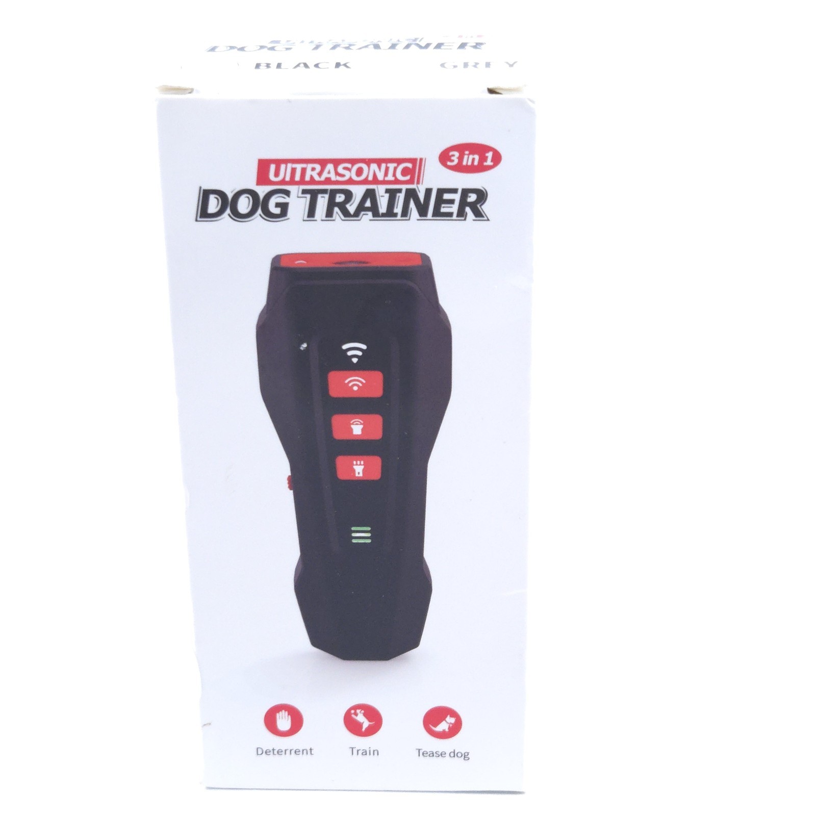 Ultrasonic Dog Training Anti-Barking Deterrent Portable Rechargeable Repeller