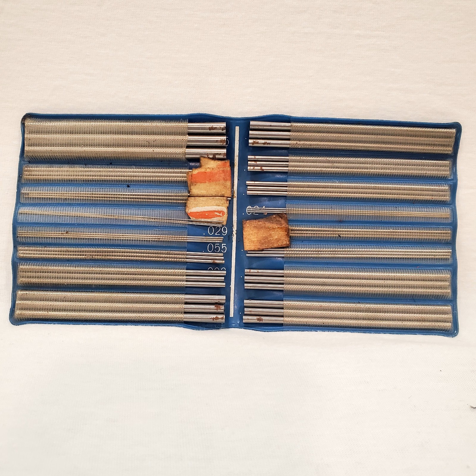 TC Thread Measuring Wire Set - JAPAN - INCLUDES CHART AND INSTRUCTIONS