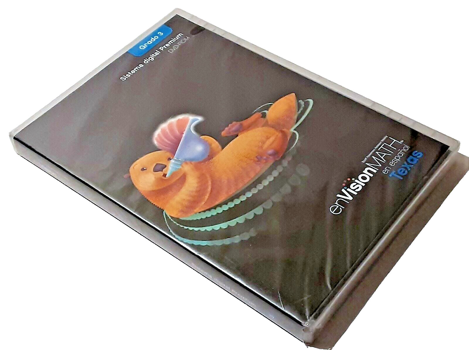 enVisionMath en espanol Texas Grade 3 DVD-ROM - NEW Sealed