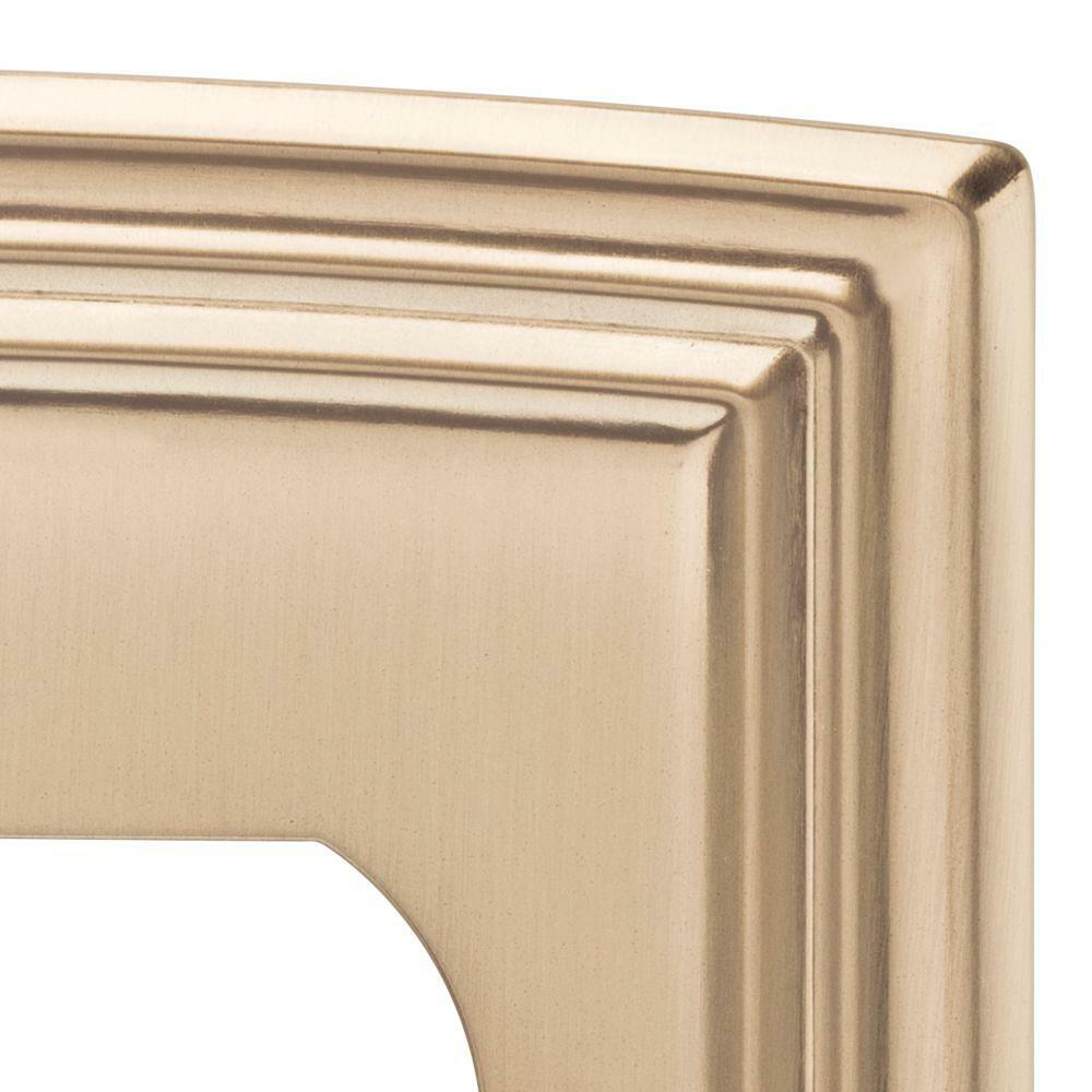 Double Switch Plate Toggle Wall Plate Double Champagne Bronze