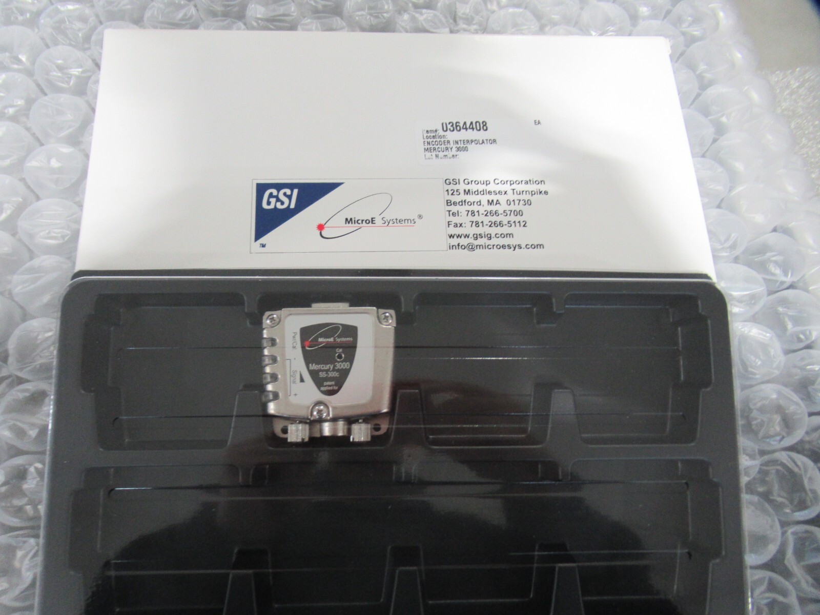 GSI MicroE Systems Mercury 3000 SS-300c Interpolator Encoder *NEW*