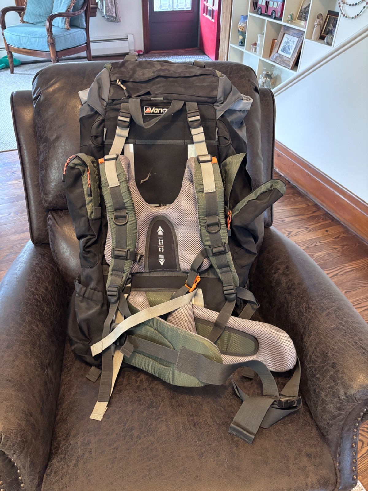Backpack for hikers.  Lightweight, nearly new. vango 65L backpack
