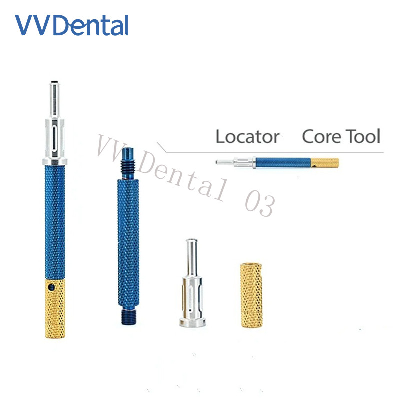 Dental Extraction Locator Core Tool Universal Implant Retention Caps Insertion