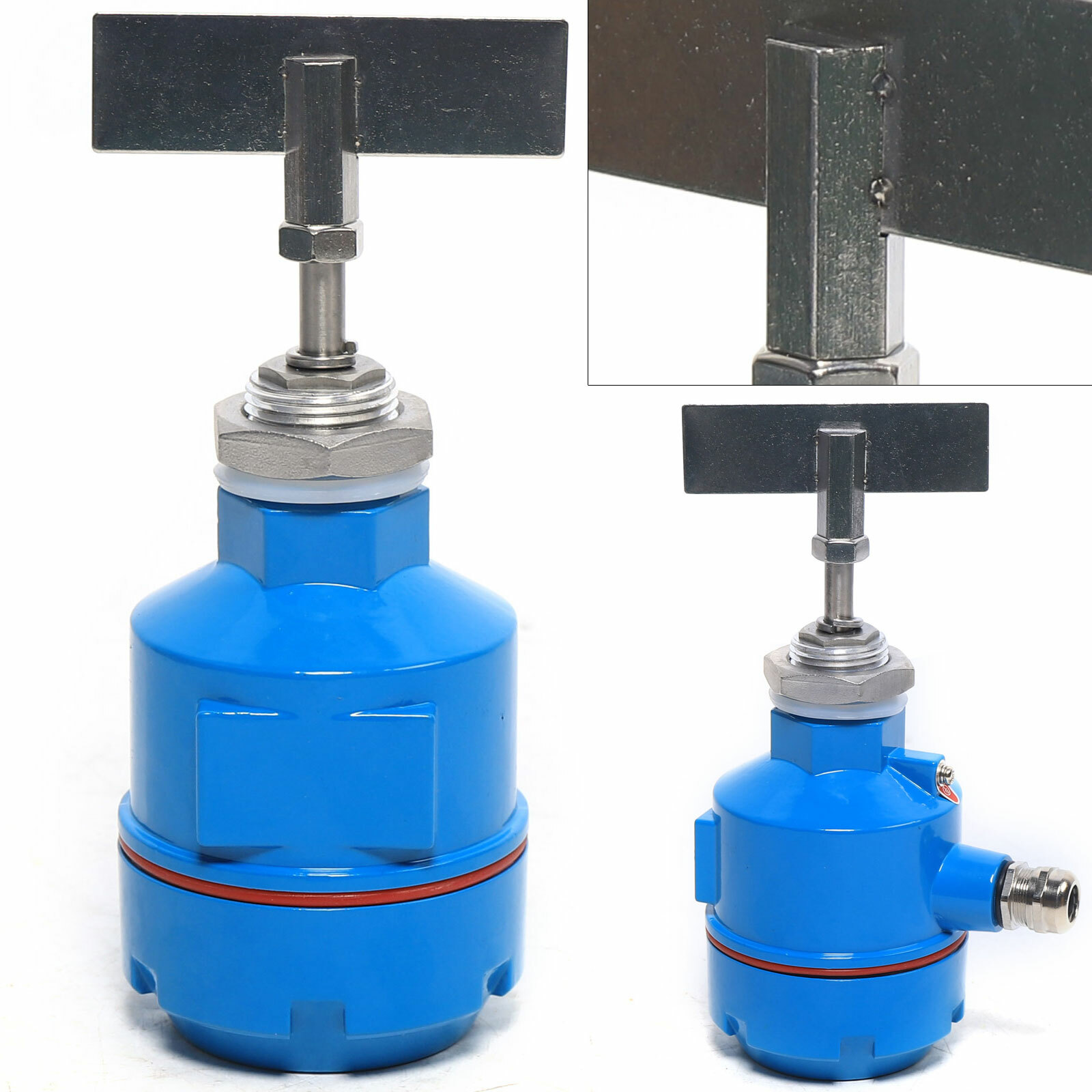 High temperature rotary paddle level switch for solid bin indicator silo sensor
