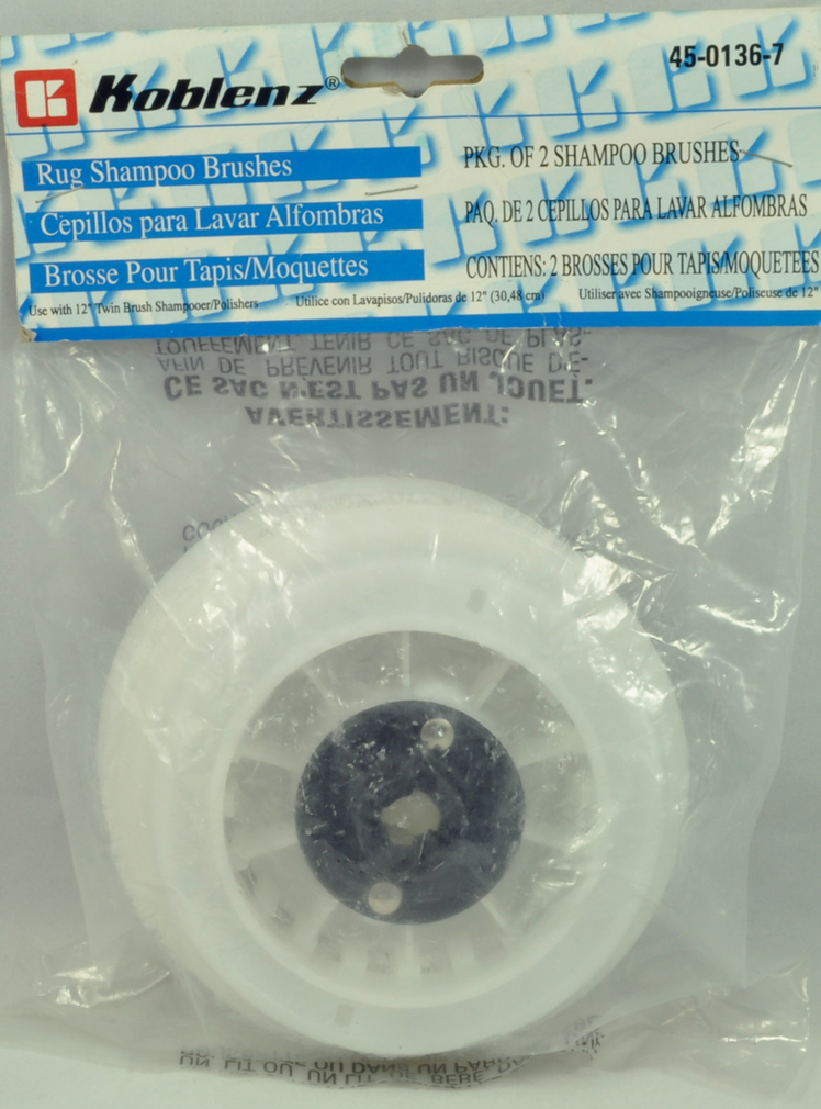 Koblenz Rug Shampoo Brushes, 45-0136-7, KO-2460