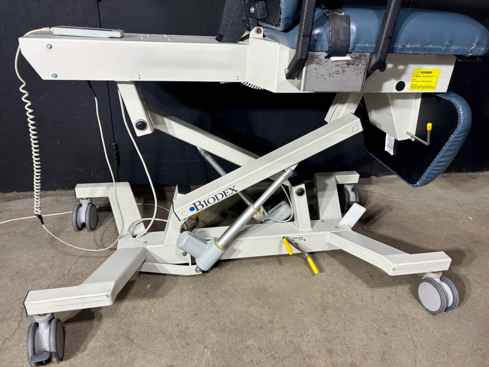 BioDex Pro Model 058-720 Ultrasound Powered Table
