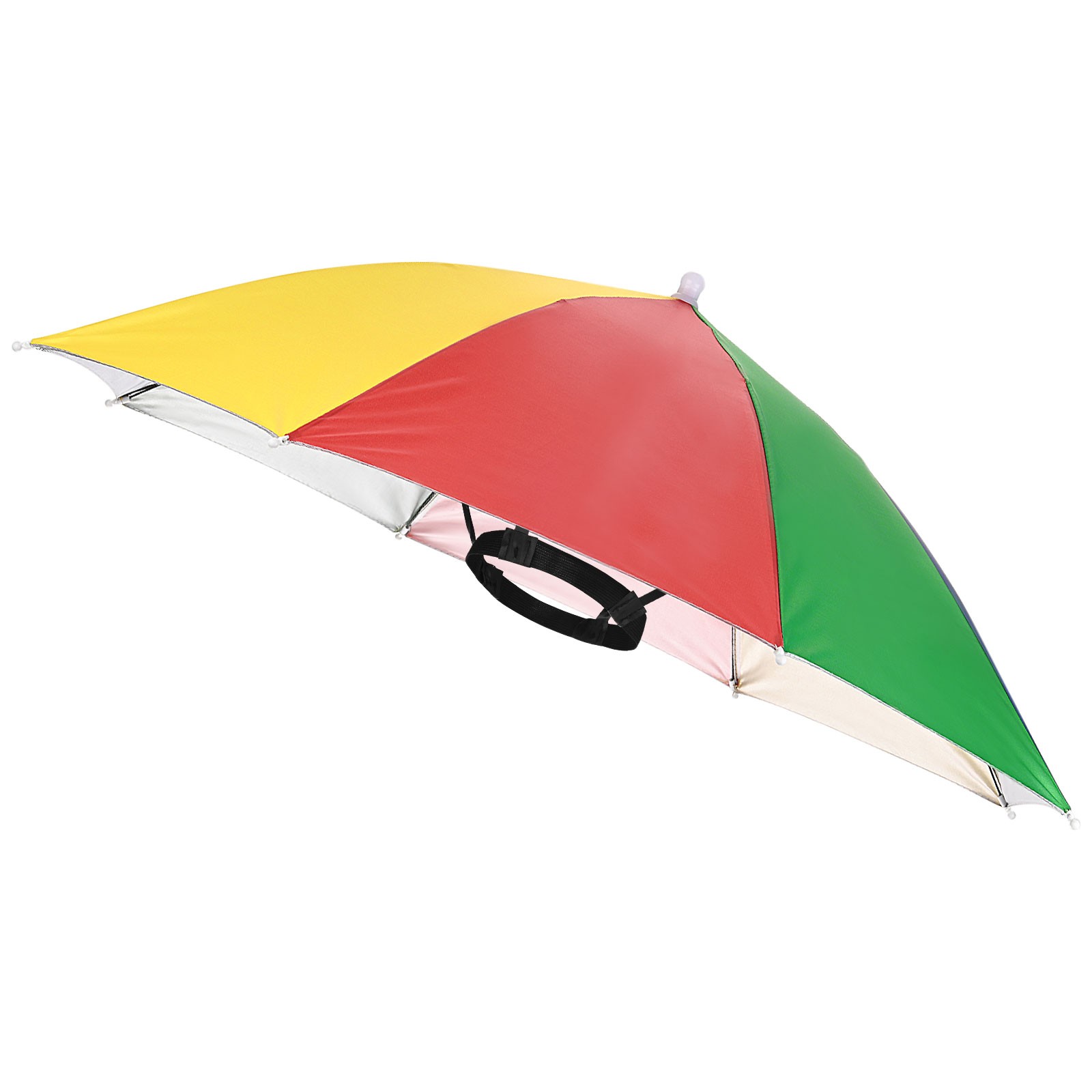 1 Pc 26\" Outdoor Handless Umbrella Hat [Watermelon]