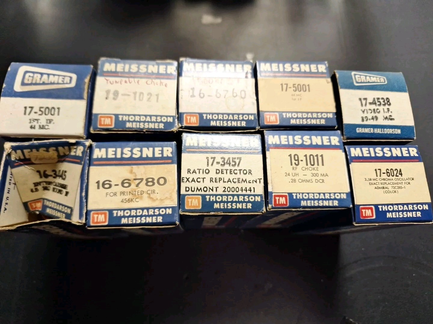 NOS Meissner Car Radio IF Coil Lot 10pc