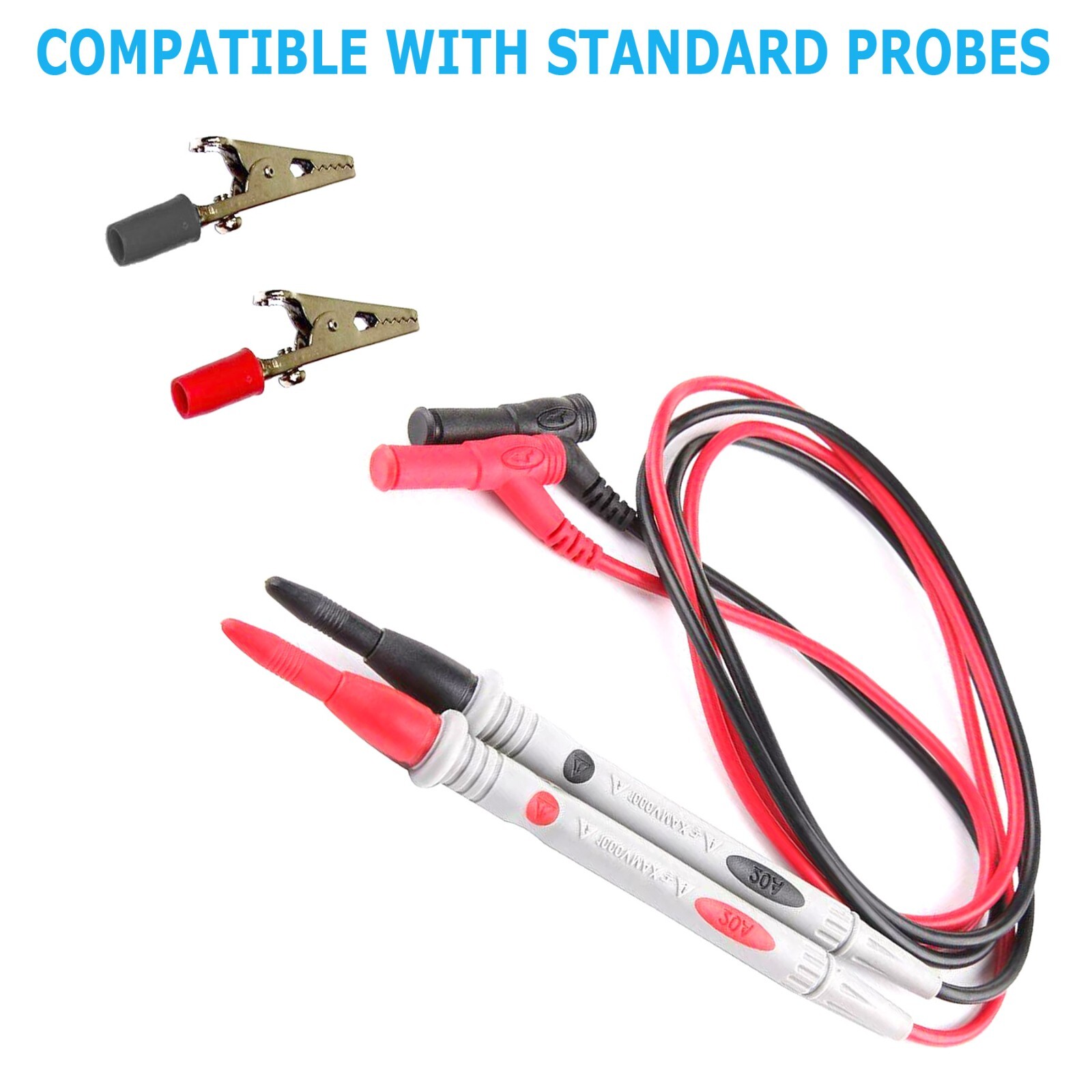 Multimeter Voltmeter Cable Ultra Fine Needle Tester Unique Probe Test Lead cord