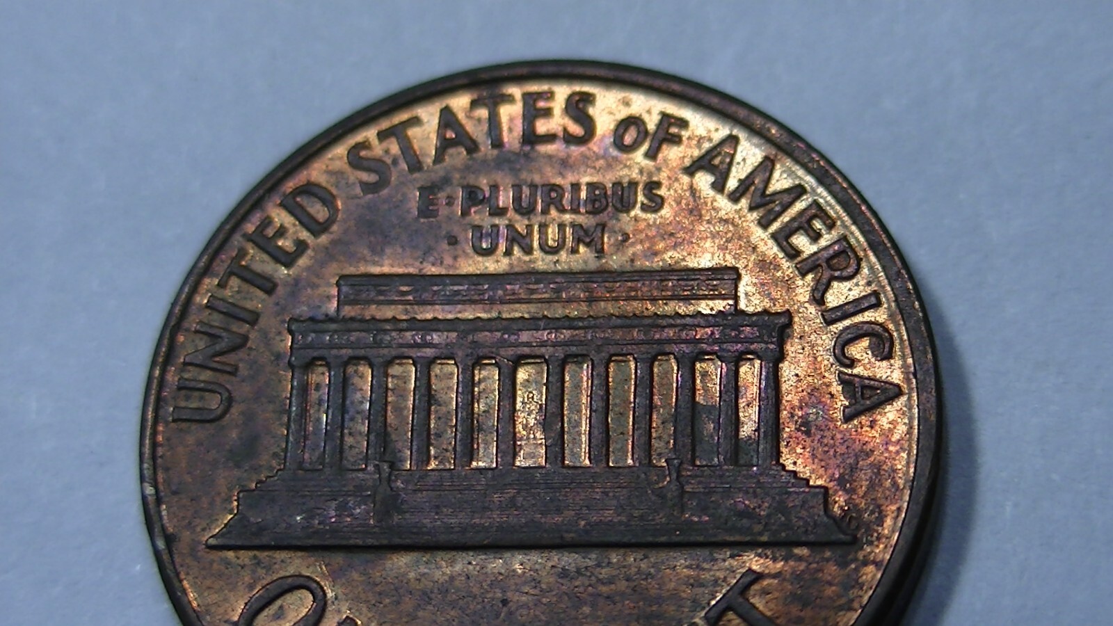 1960 D DENVER DOUBLE DD MINT MARK ERROR LINCOLN MEMORIAL PENNY CENT BOLD NICE!