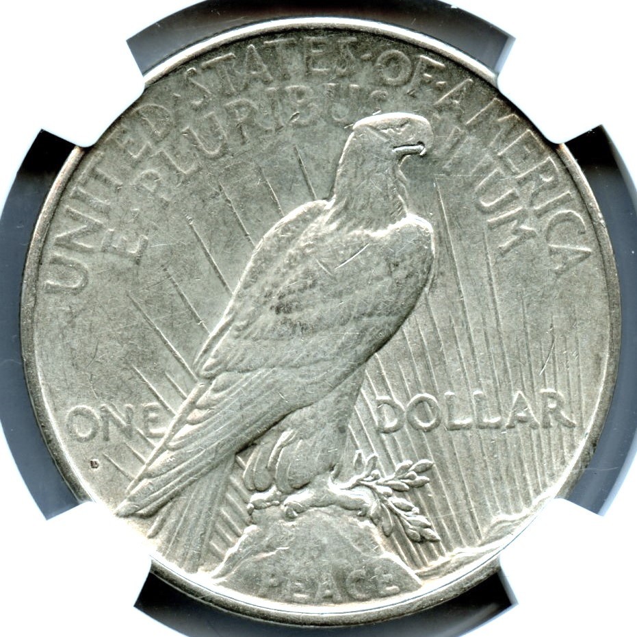 1934-D Peace Dollar, NGC AU53