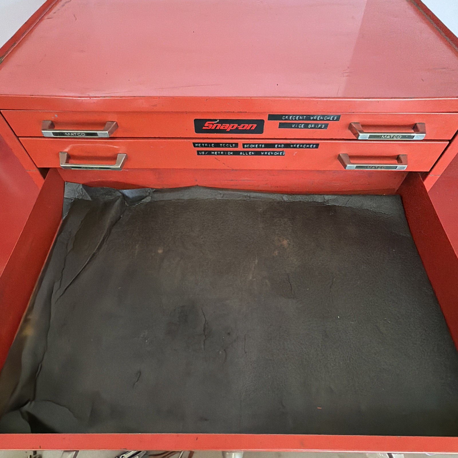 Matco Tools Mid Riser Middle Intermediate Tool Chest Box 3 Drawer MB503 Vtg USA