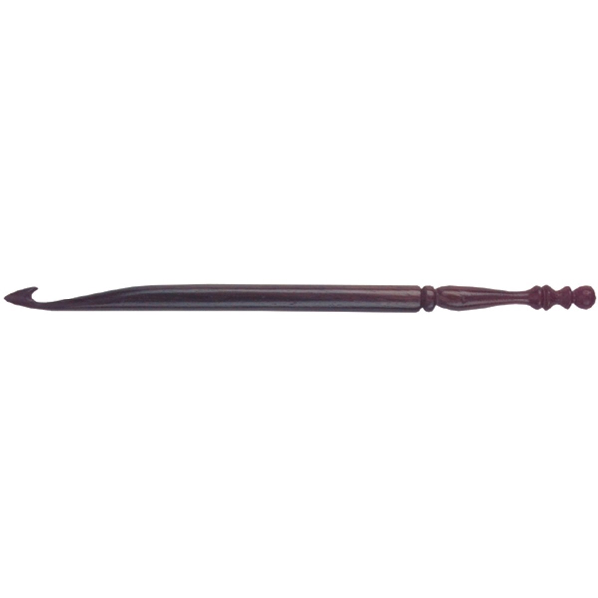 Lacis TS65-J Rosewood Crochet Hook-Size J10/6mm