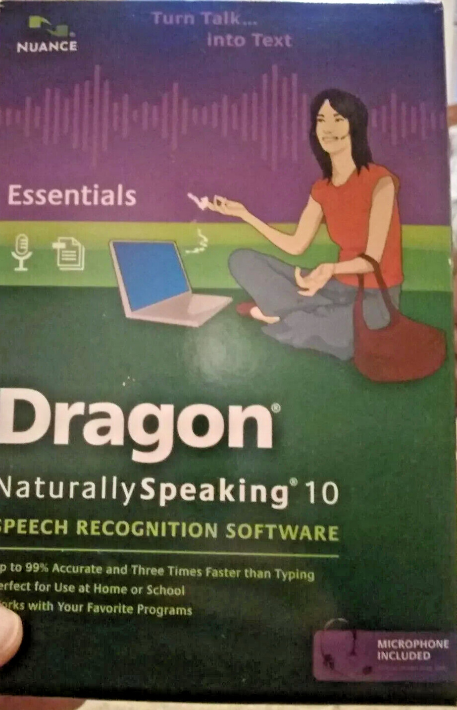 Dragon Naturally Speaking 10 Speech Recognition Software
