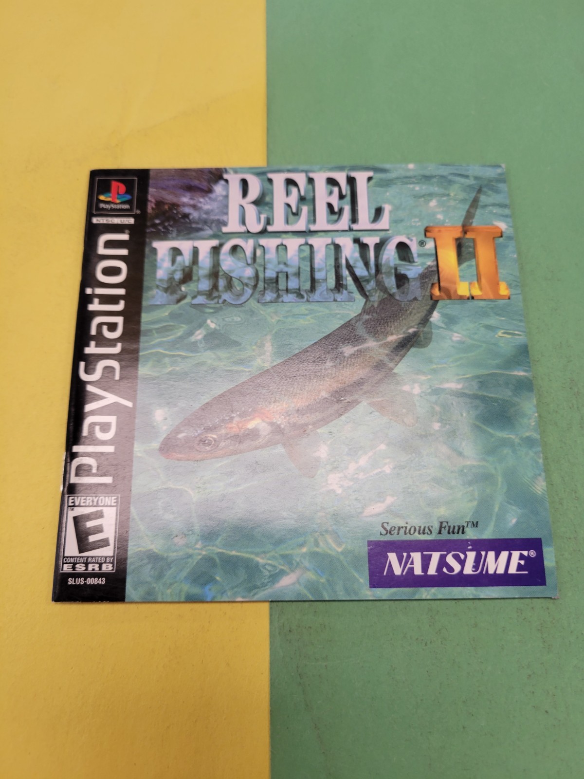 Reel Fishing | PS1 | Manual Only