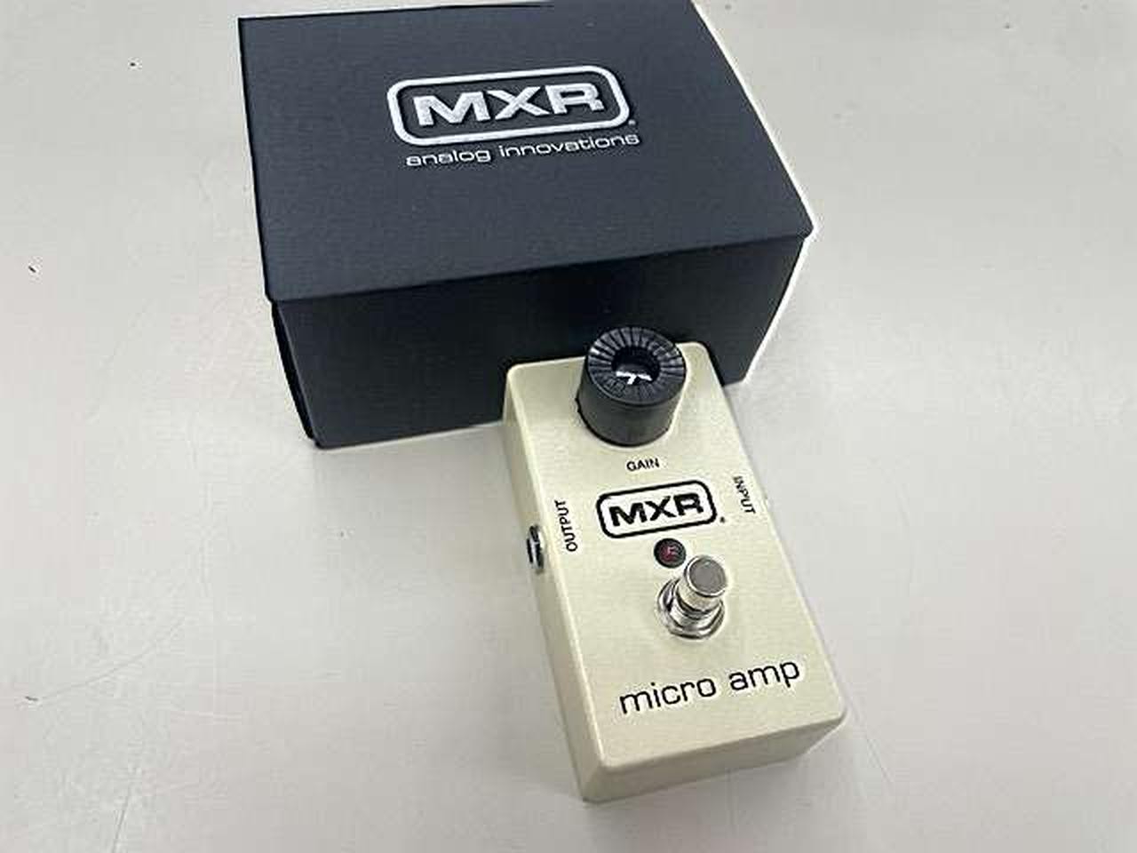 MXR MICRO AMP Effects Pedal