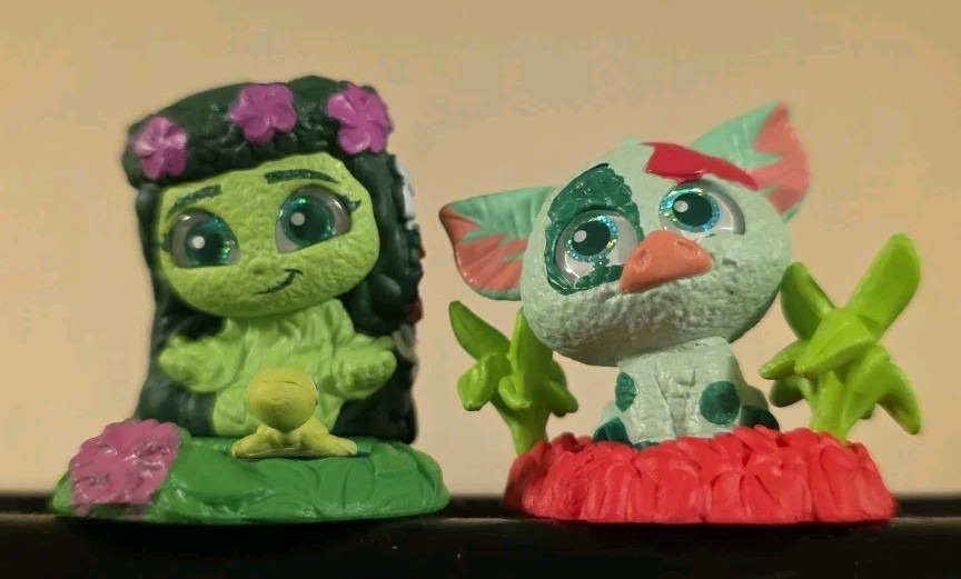 Te Fiti And Pua From Moana - Series 15 Disney Doorables In Full Bloom
