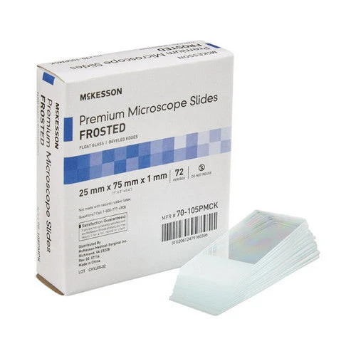 Microscope Slide Box Of 72  by McKesson