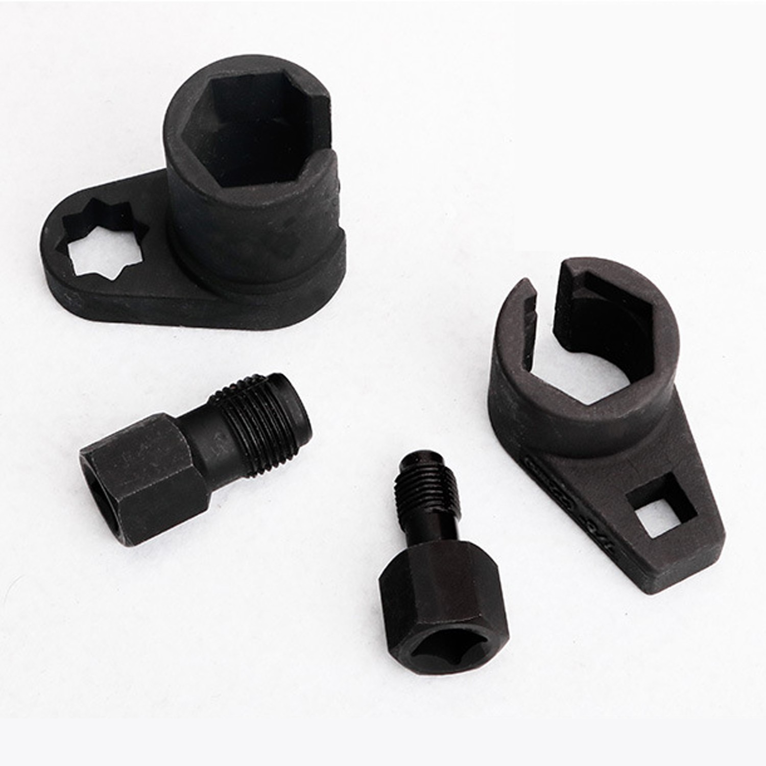 5 PCS Oxygen Sensor Socket Thread Chasers Tool Set Repair Kit Car Garage US
