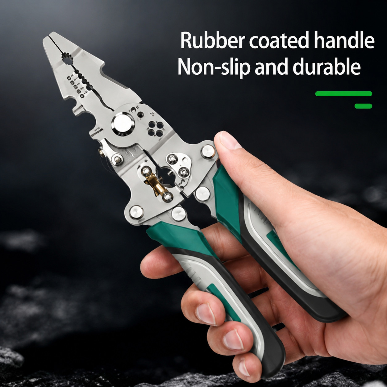 multi-function electrician wire pliers hand tool cutter foldable