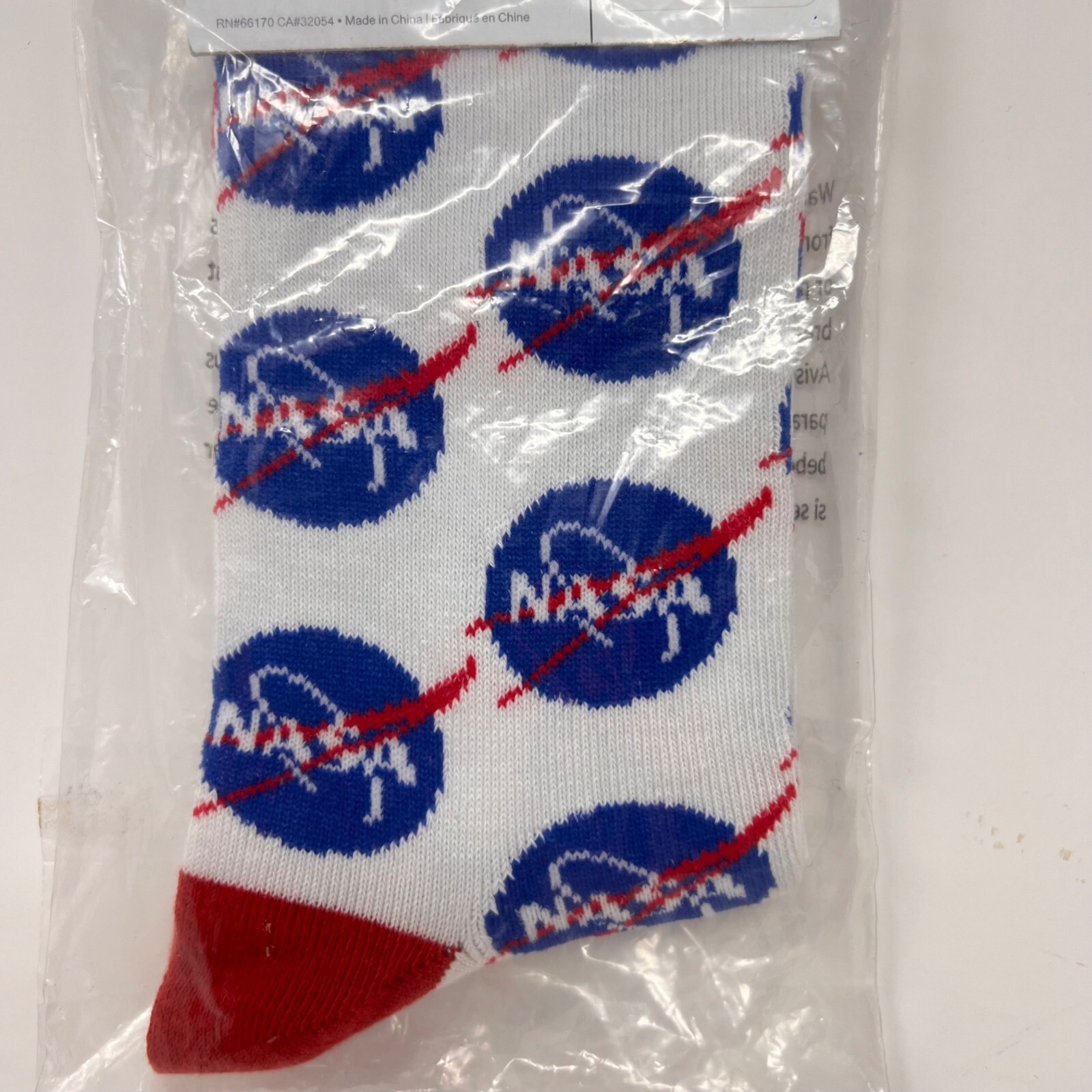 Nasa Drawstring Bag, Postcard and Socks Set
