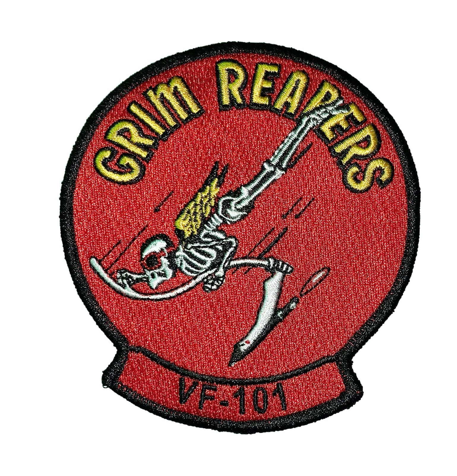 VF-101 Grim Reapers Squadron Patch – Sew on