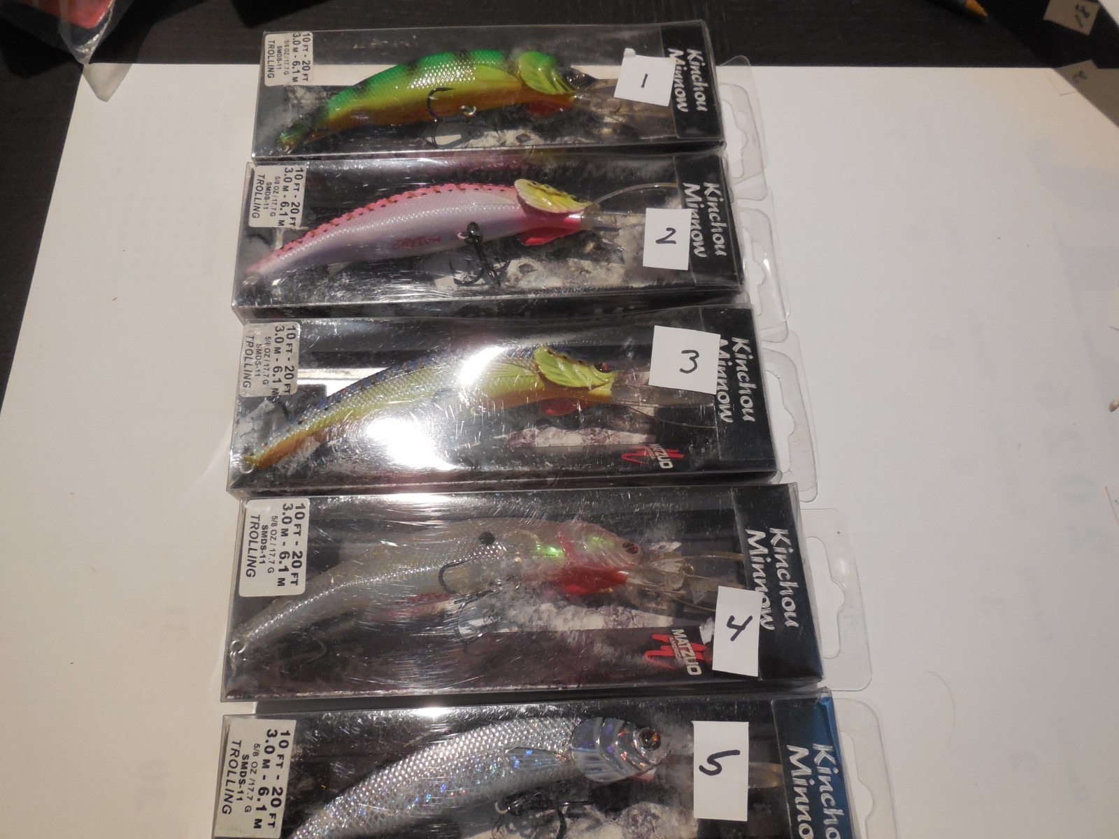 ONE MATZUO  Kinchou Minnow - Size 11 - 5/8 oz. - Deep Diver -YOU PICK