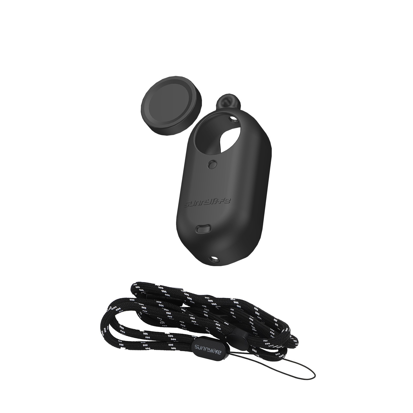Protective Case Hanging Rope For Insta360 GO3 Silicone Thumb Camera Lens Cover