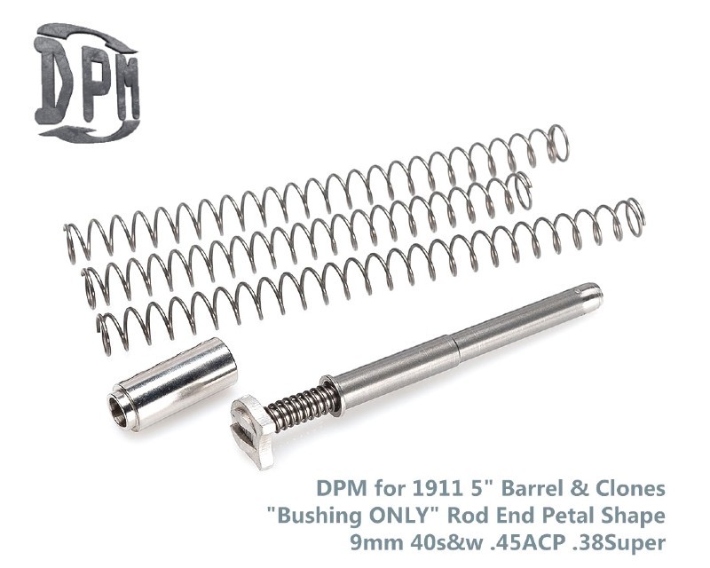 DPM Recoil Reduction Guide Rod for Colt 1911 & Clone 5" BRL 45ACP/9mm/40S&W