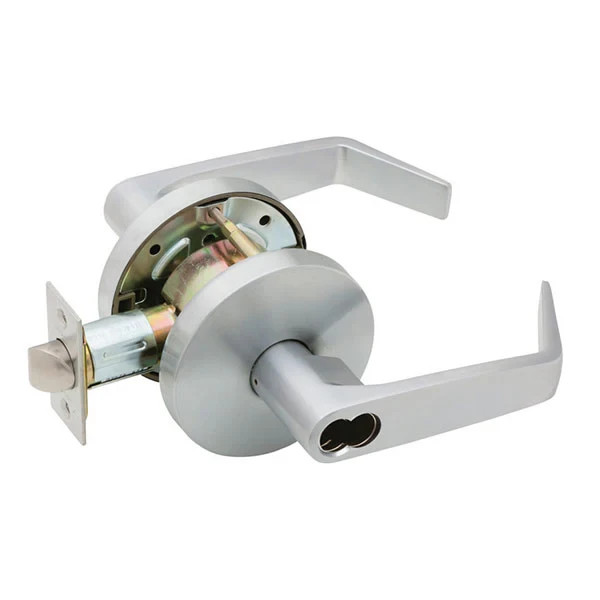 Falcon W511B DAN 626 Grade 2 Dane Entry/Office Lock, Brushed Satin Chrome