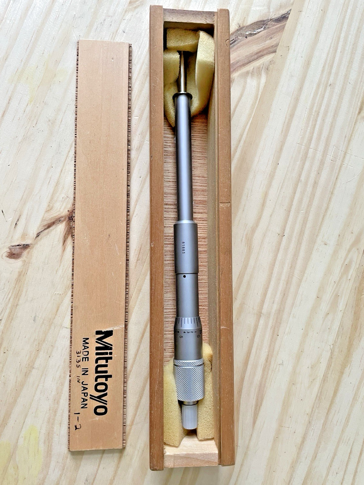 Mitutoyo 146-133 Groove Micrometer 0-2”