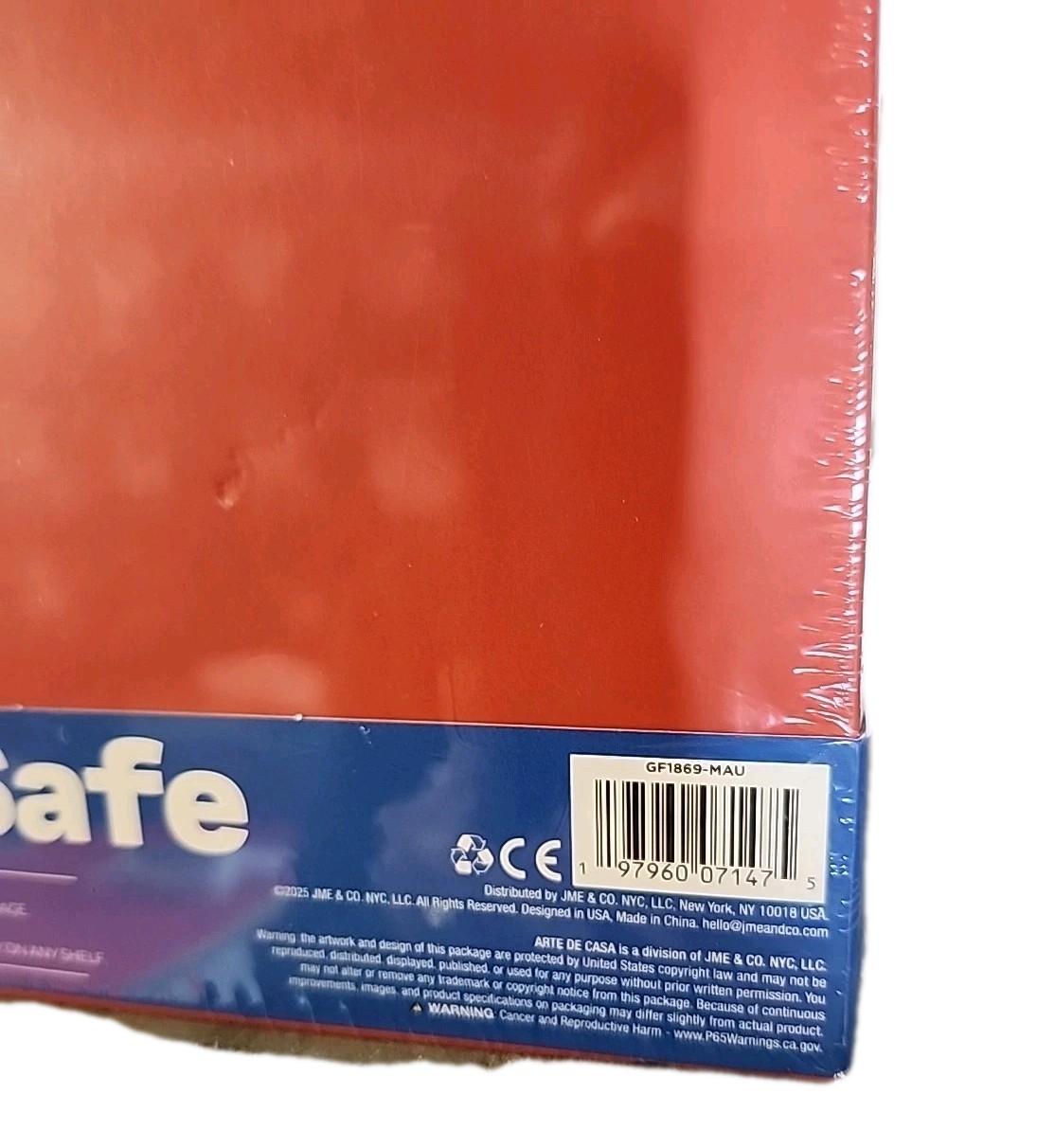 New MAUI Book Safe with Combination Lock for Discreet Storage