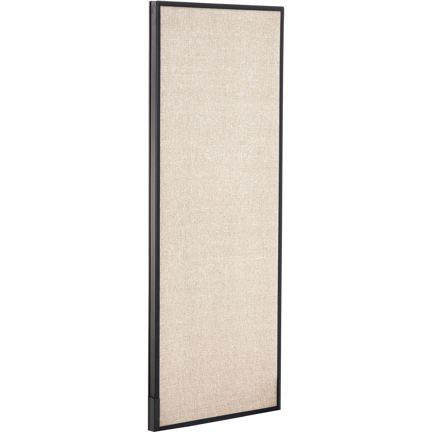 Global Industrial Office Partition Panel 24-1/4"W x 60"H Tan