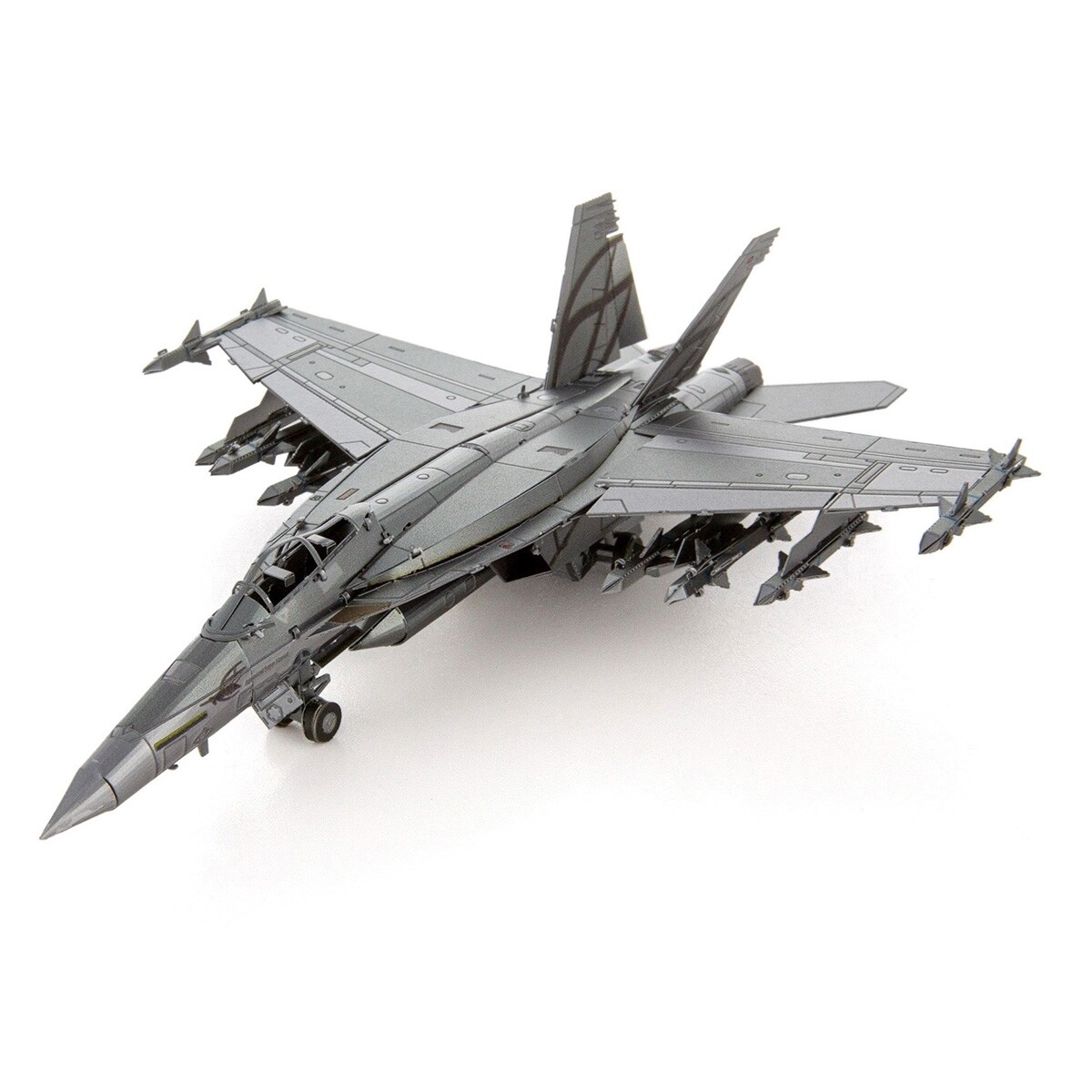 Fascinations Metal Earth F/A-18 Block III Super Hornet 3D Steel Metal Model Kit