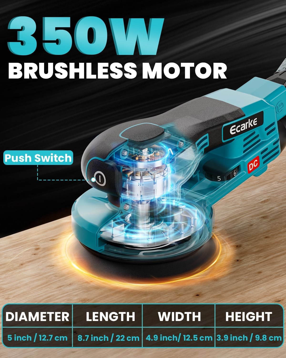 Handheld Electric Orbital Sanding Machine