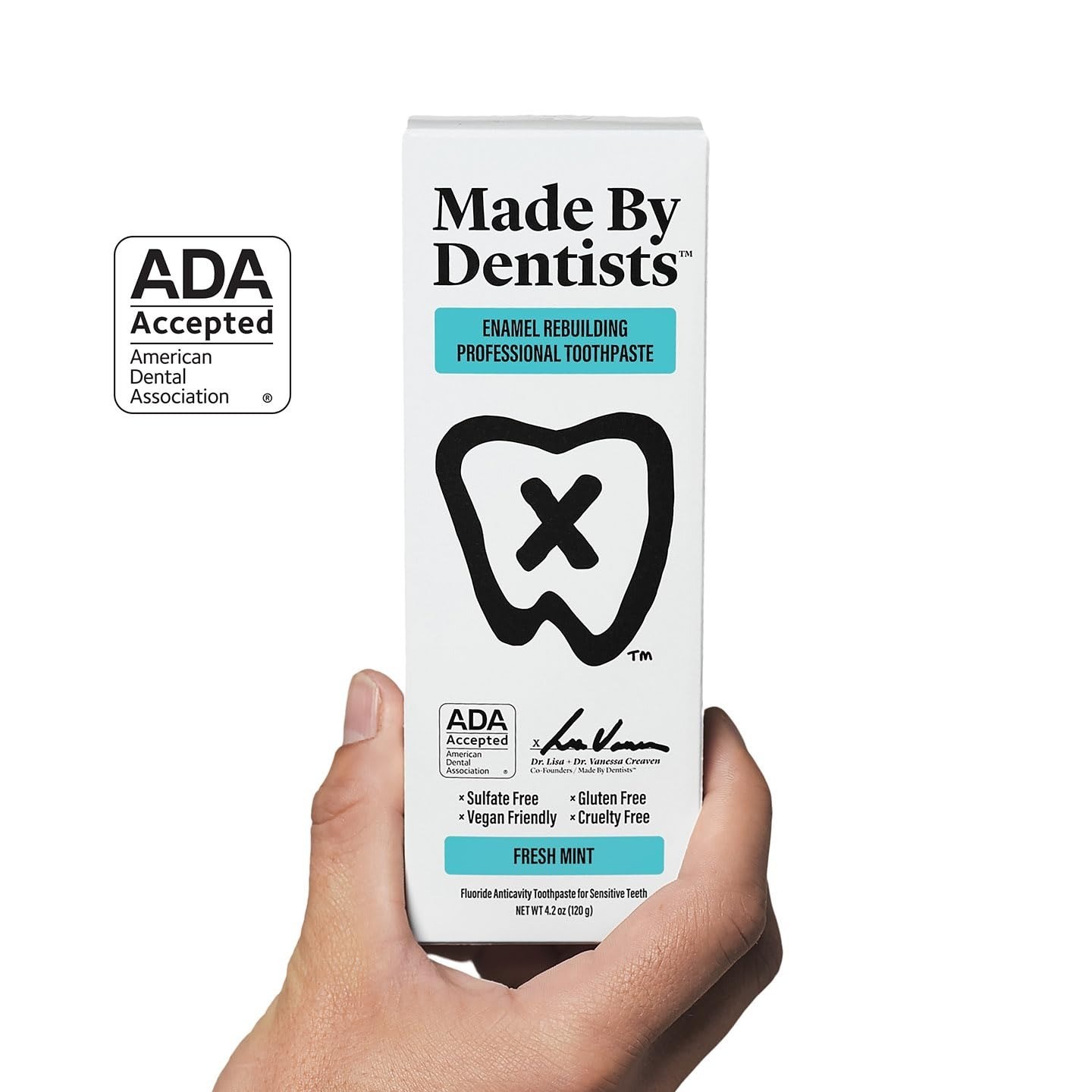 Made by Dentists Professional Enamel Rebuilding Toothpaste - 2 Pack