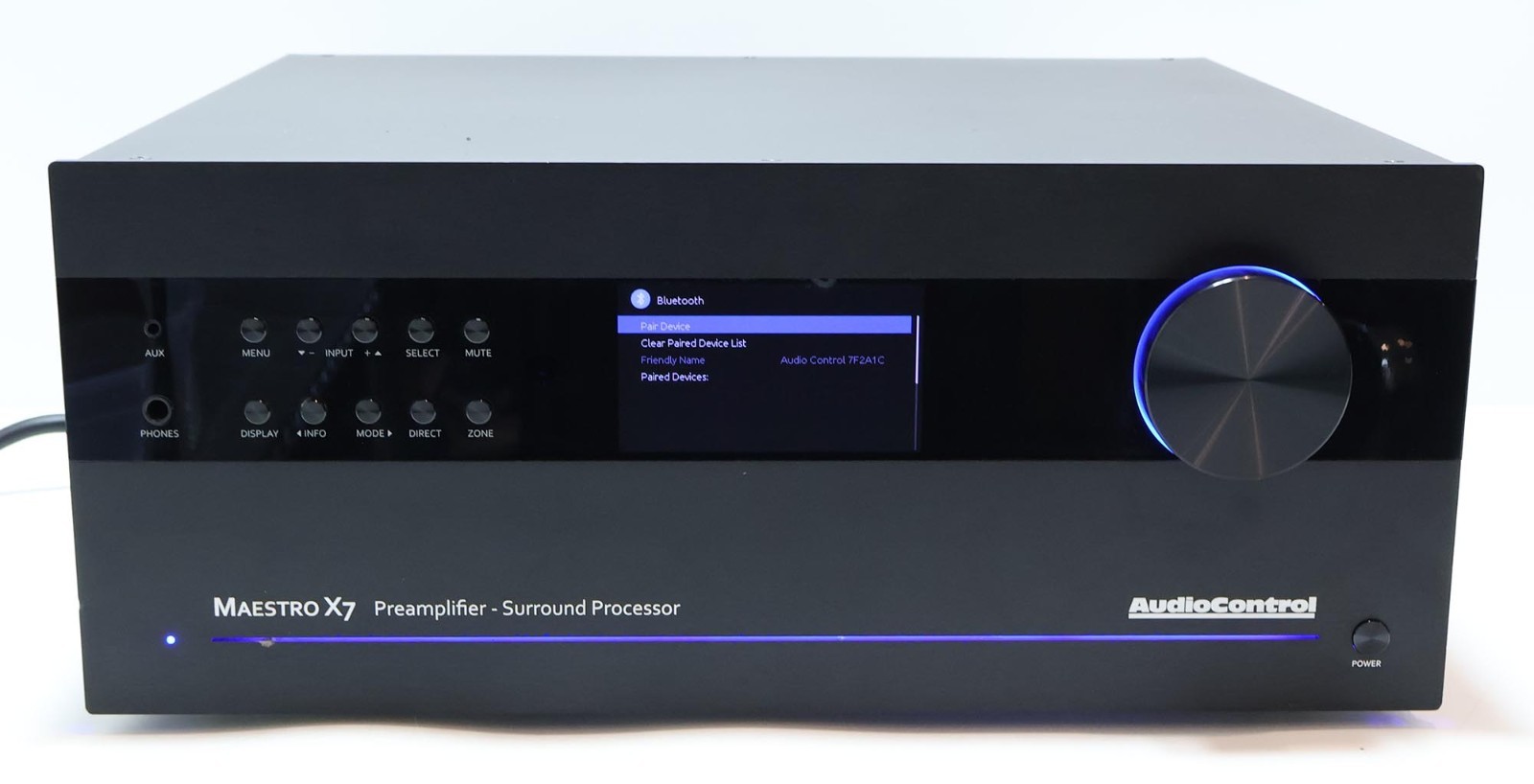 AudioControl Maestro X7 Preamplifier Surround Processor (Black)