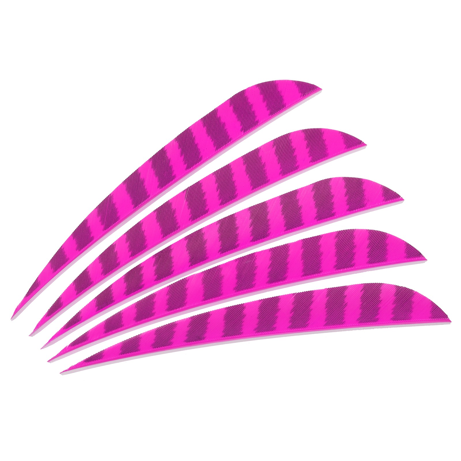 Arrows Vanes 20 Pack 5 Inch Arrow Feather Right Wing, Pink