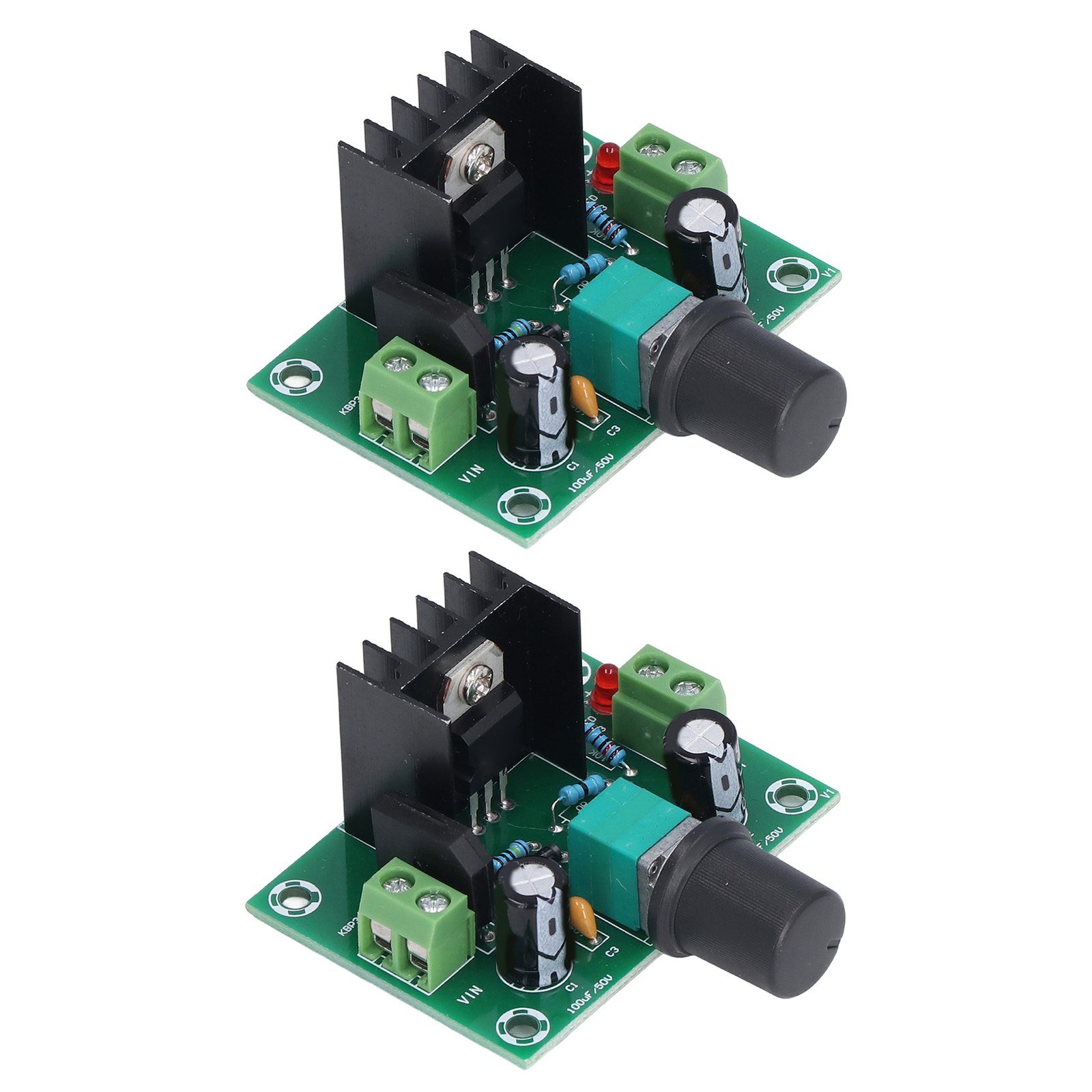 2Pcs XHM197 Voltage Regulator Plate LM317 Linear Module Sensor Accessory Part