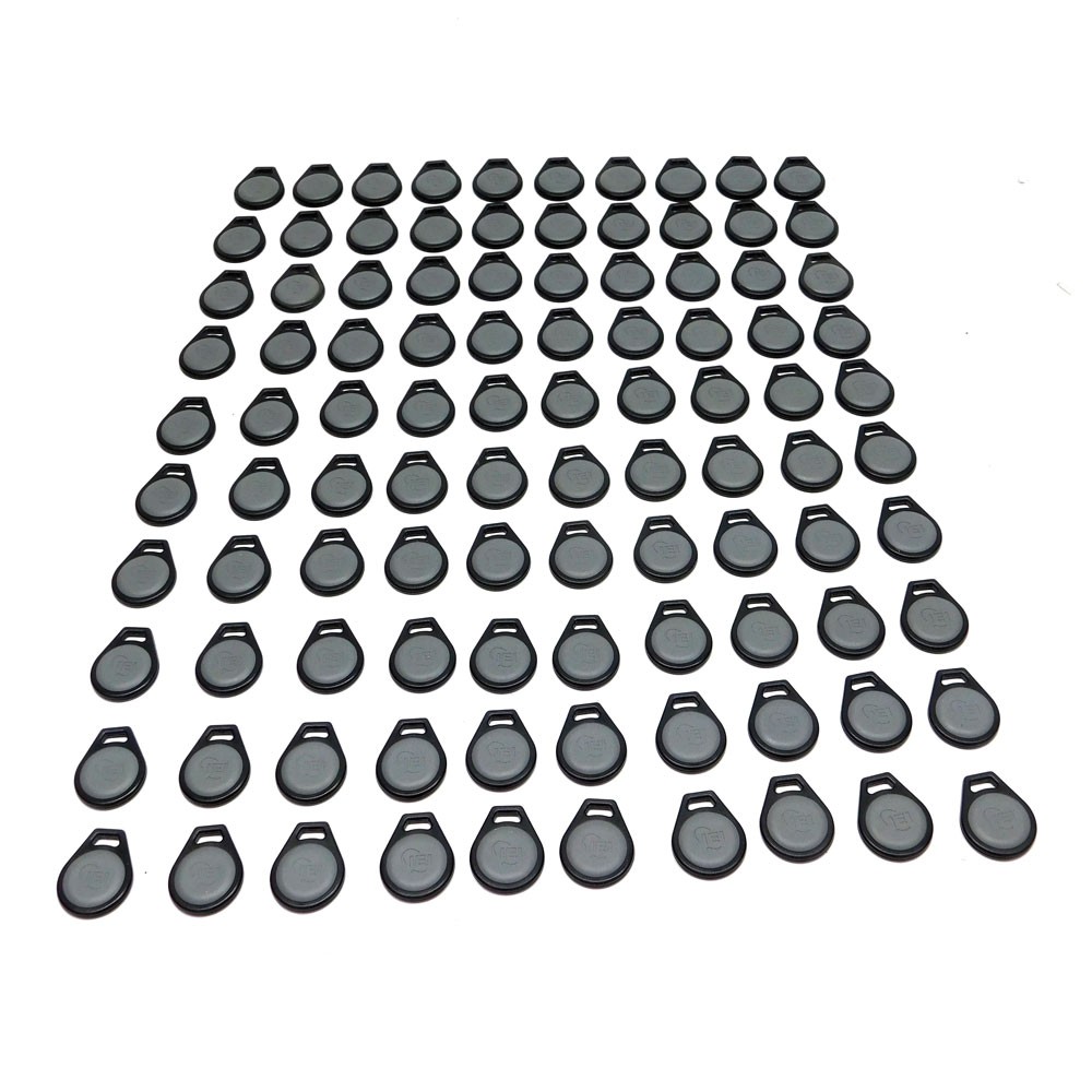 (100) NON-PROGRAMMED Linear IEI ProxKey III 125KHz 26-bit Proximity Key Fobs