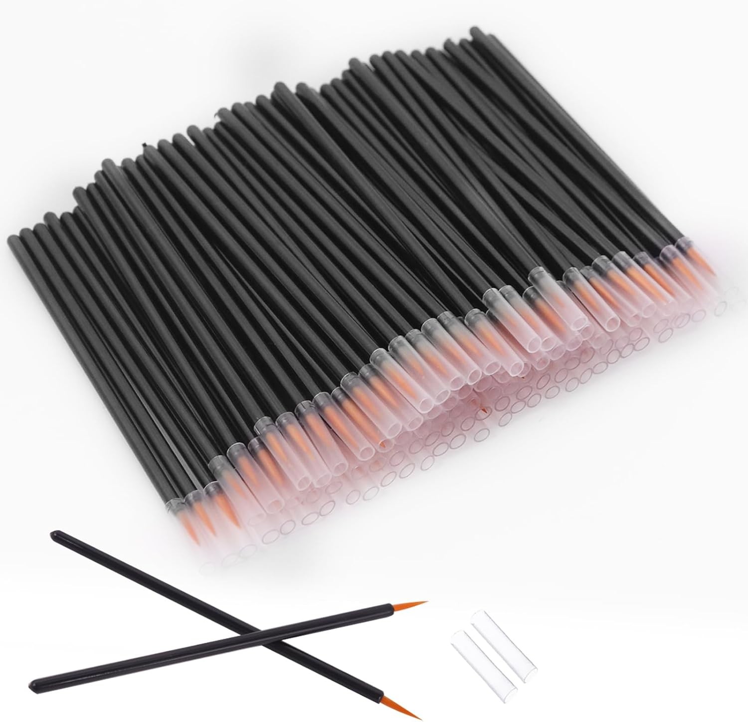 Disposable Eyeliner Brush, Ultra-fine Point Eye Liner Applicator Cosmetic