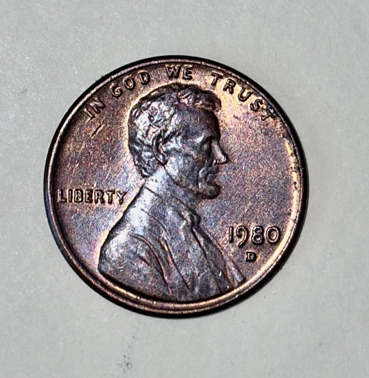 1980 D Penny