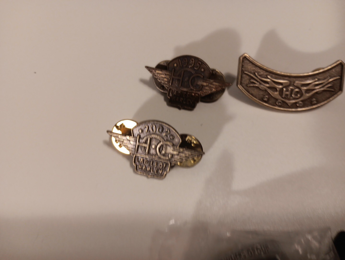 NEW 2001,2002 Patch And Pin Lot HOG Harley Davidson Owners Group 