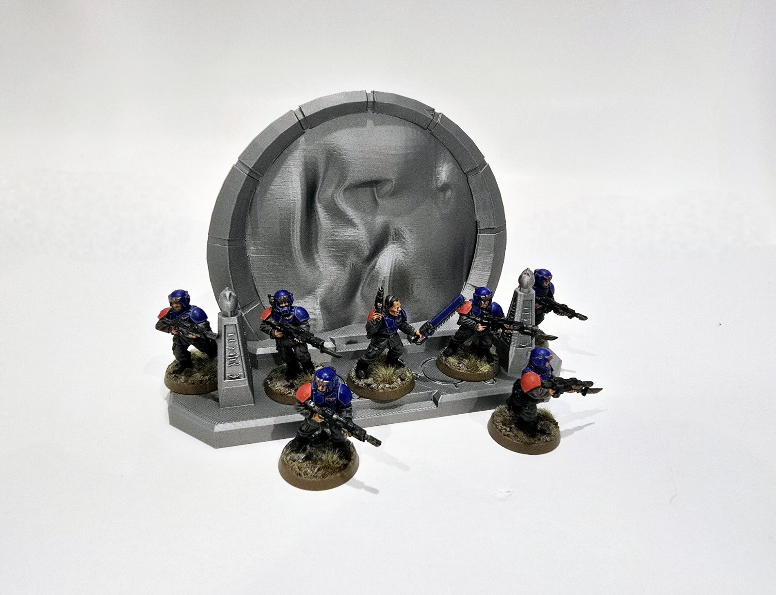 3D Printed Necron Proxy Active Space Portal Great For 40K Or Kill Team