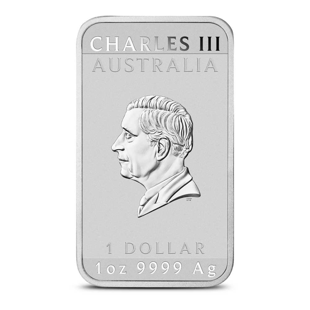 2026 1 oz Australian Rectangular Silver Dragon Coin (BU)