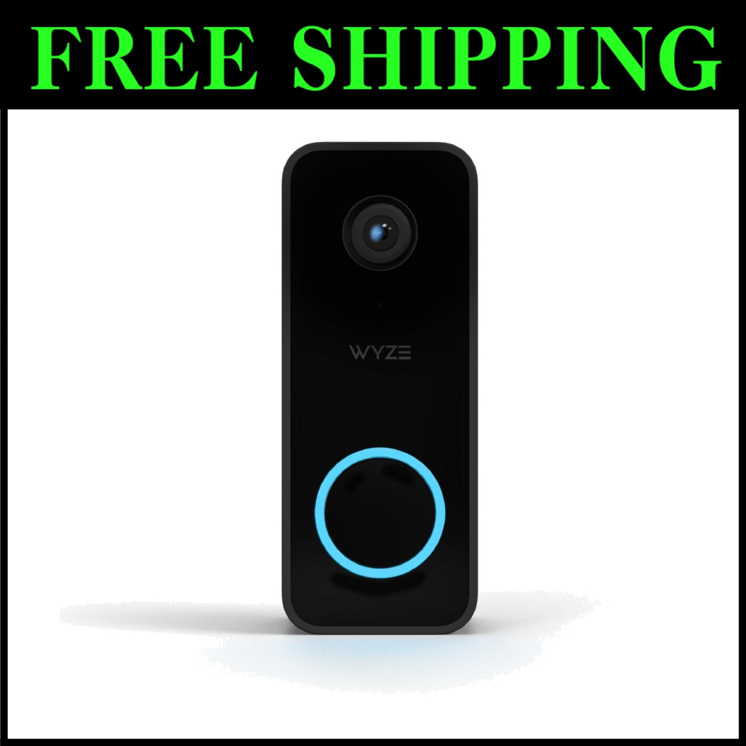 Smart 2-Way Audio Doorbell Camera Night Vision