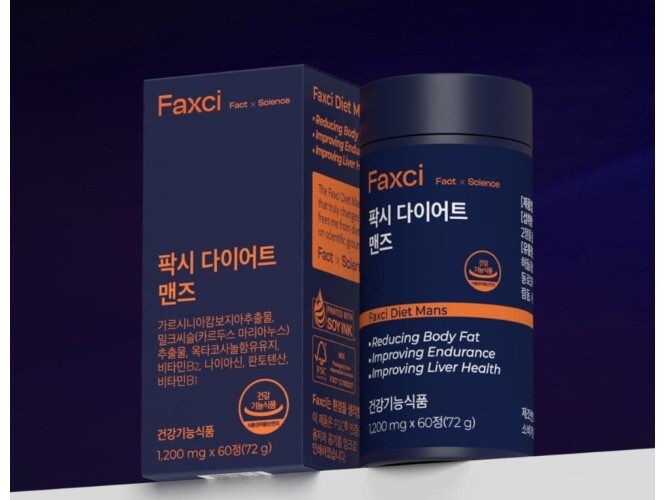 [Phytotics]FAXCI Mans Weight Loss Multivitamin 60tablet(72g)x3/3month/K-beauty