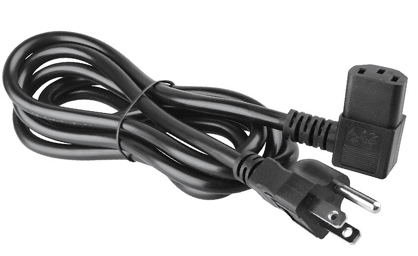 6-Feet Right Angled Universal Power Cord For UPS PDU PSU║UL Listed 18AWG