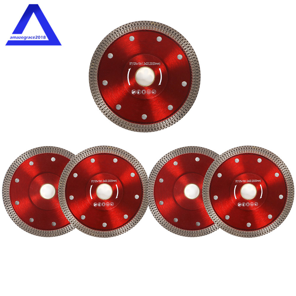 5× 5" Cutting Diamond Saw Blade For Porcelain tile Granite Marble Stone Ceramic
