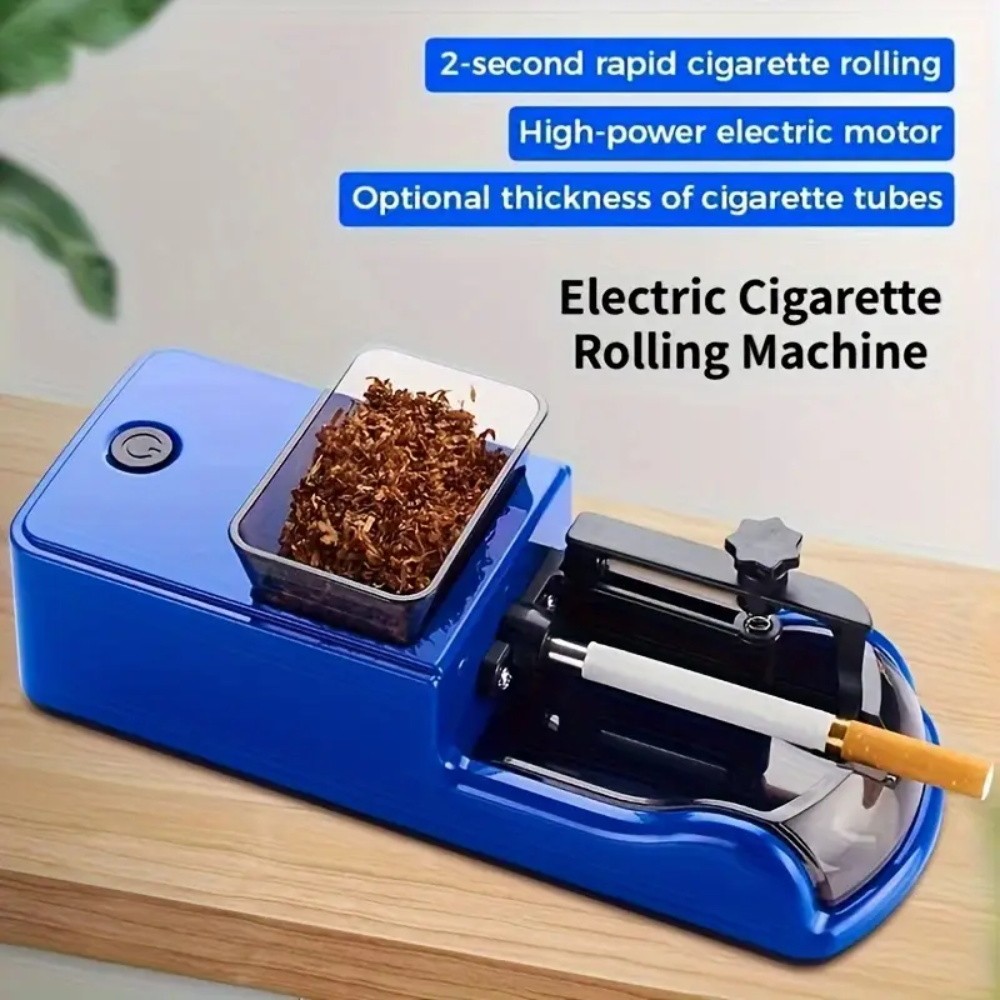 Electric Rapid Cigarette Rolling Machine Automatic Cone Loader Minin Portable